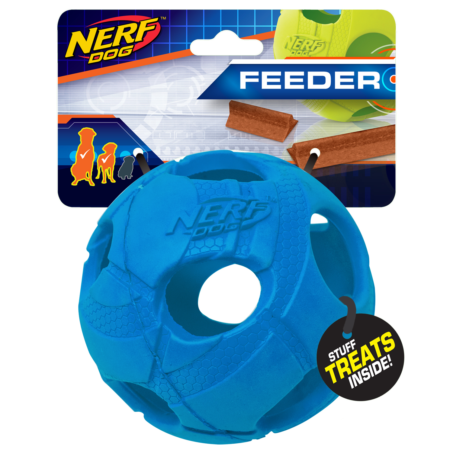 Nerf Dog Treat Bash Ball image
