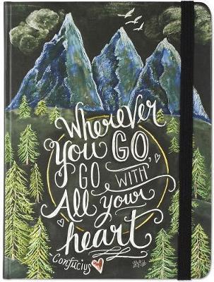 Wherever You Go, Go with All Your Heart Journal (Diary, Notebook) on Hardback