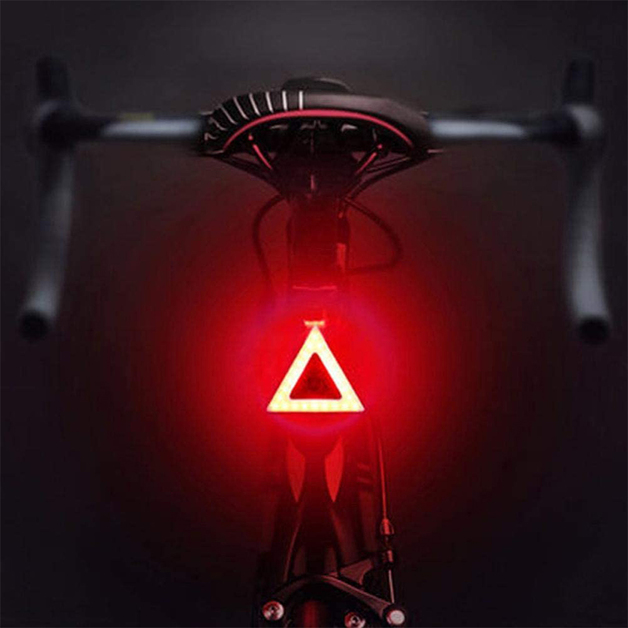 Rechargeable Bicycle Tail Light – Triangle