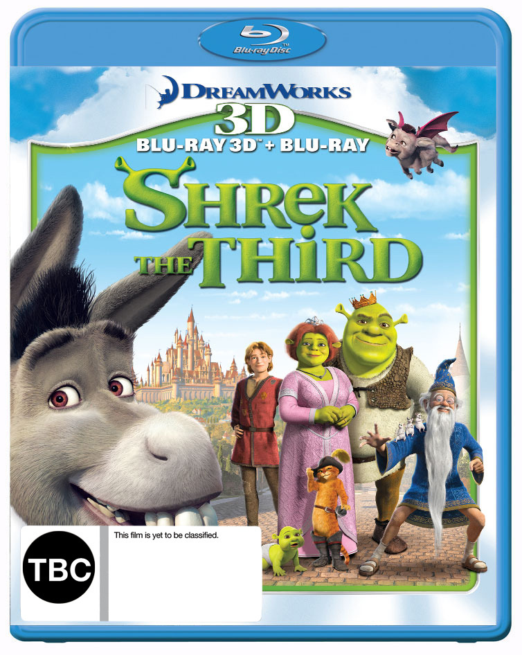 Shrek the Third - 3D Combo on Blu-ray, 3D Blu-ray image