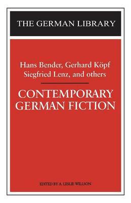 Contemporary German Fiction image