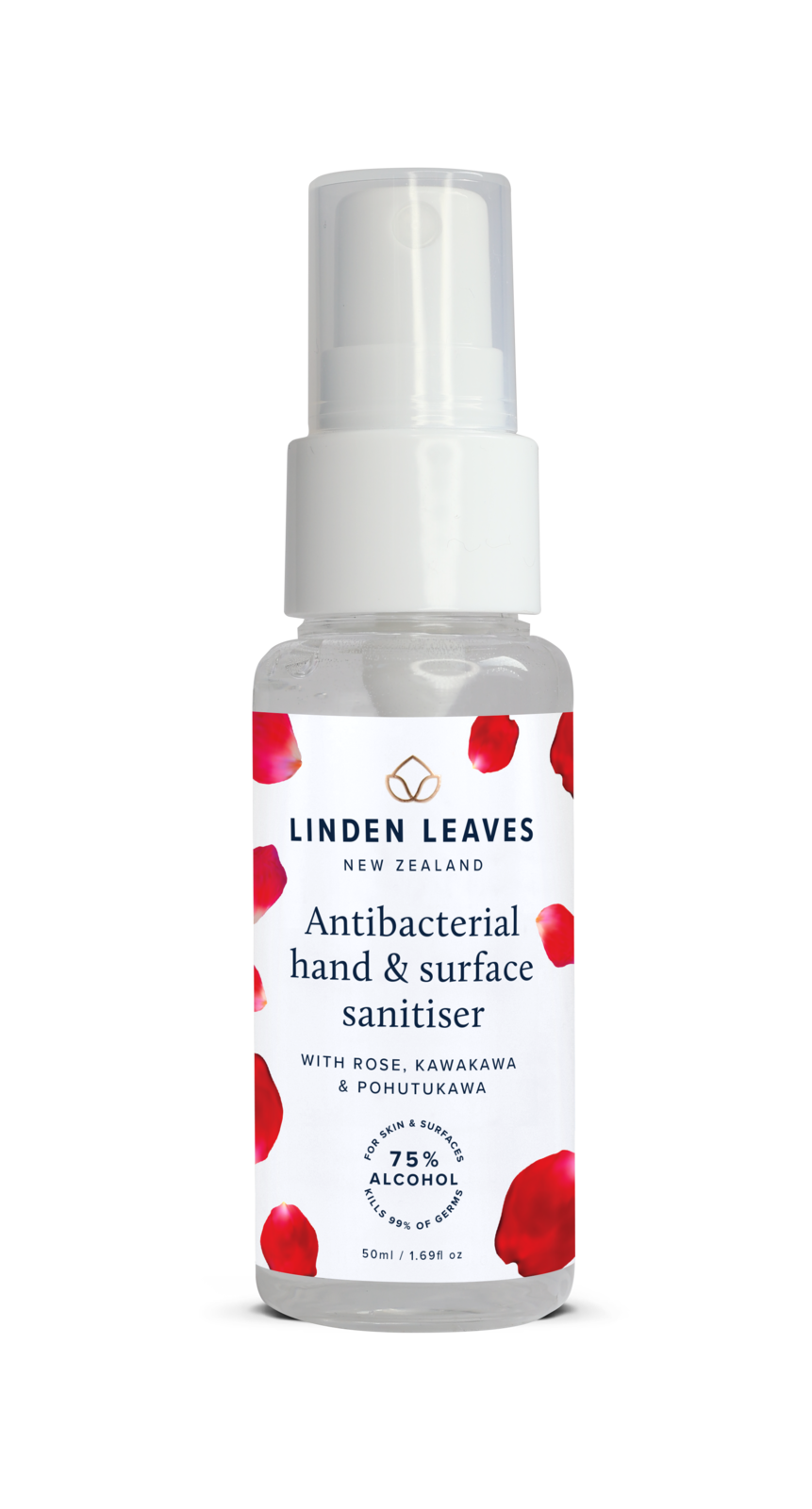 Linden Leaves Hand Sanitiser Spray (50ml) image