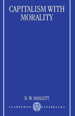 Capitalism with Morality by D.W. Haslett image
