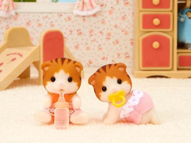 Sylvanian Families: Maple Cat Twins