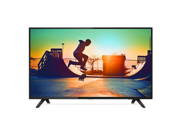 Philips: 6100 Series 55" 4K HDR Smart TV - 3 x HDMI , 2 x USB, Wifi & RJ45 image