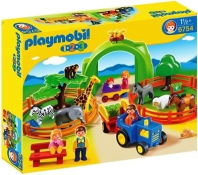 Playmobil 1.2.3. Large Zoo (Age 1.5+)