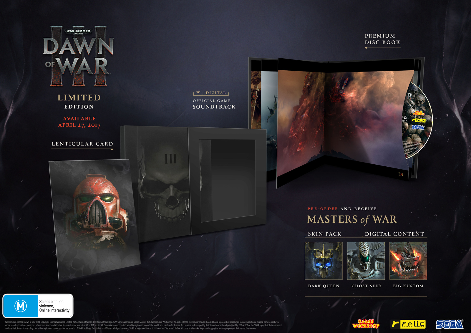 Warhammer 40,000: Dawn of War III Limited Edition for PC Games image