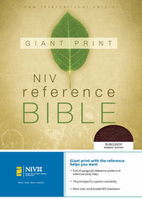 NIV Giant Print Reference Bible image