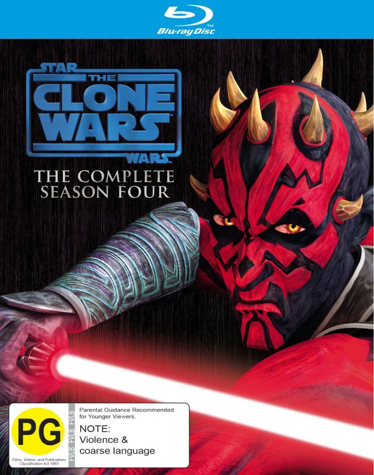 Star Wars: The Clone Wars - The Complete Fourth Season on Blu-ray