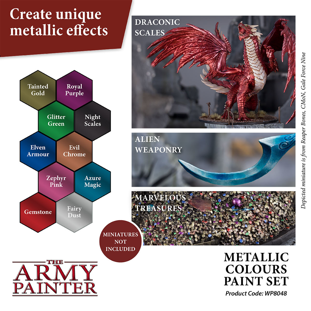 Army Painter: Warpaints - Metallic Colours Paint Set image