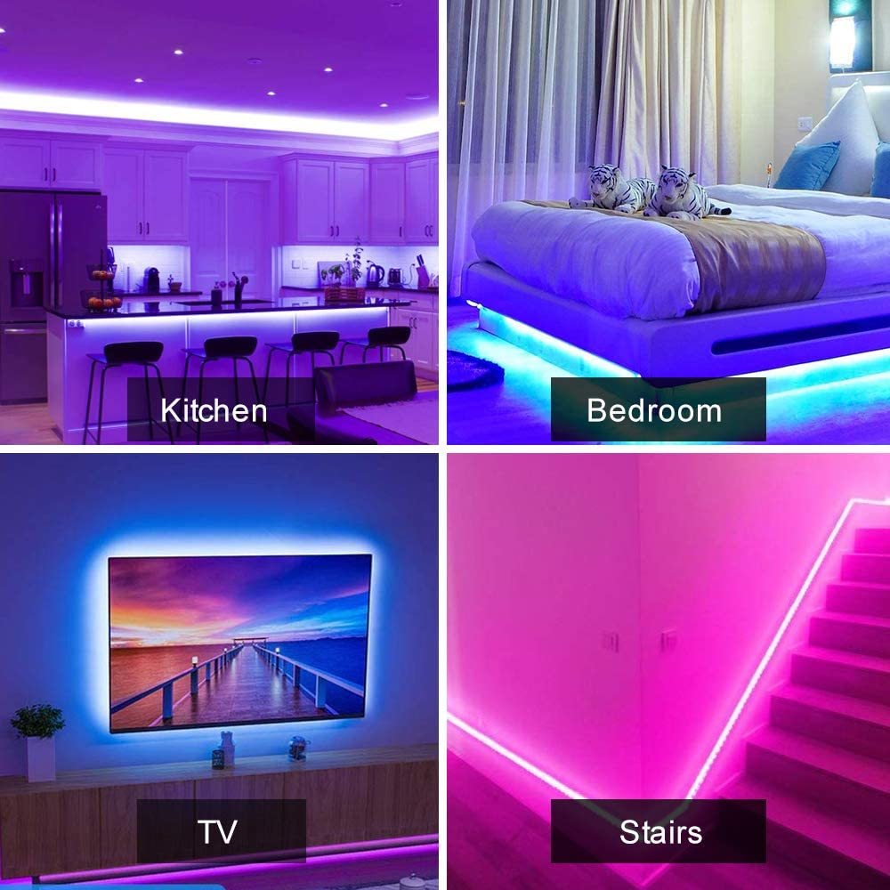 Smart Ape: WiFi App Controlled LED strip RGB 5M Kit image