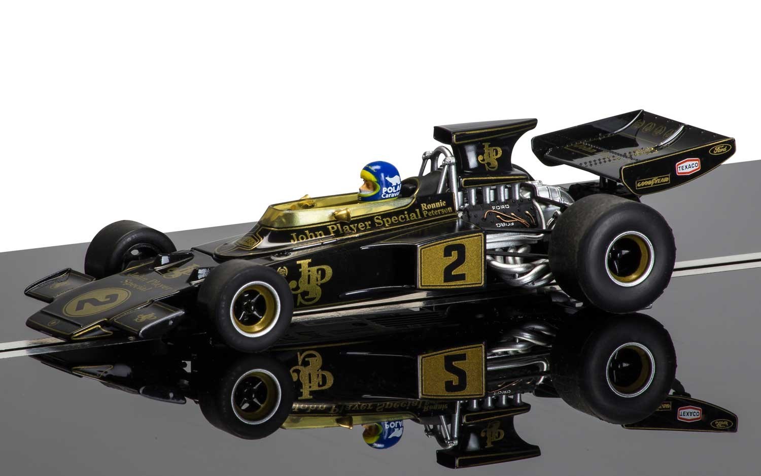 Scalextric: Legends Team Lotus 72 (Black/Gold)