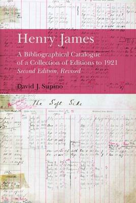 Henry James by David J. Supino image