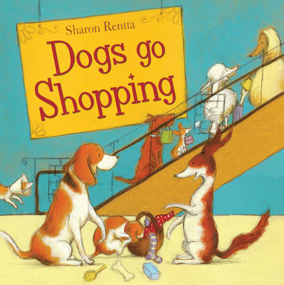 Dogs Go Shopping by Sharon Rentta image