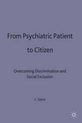 From Psychiatric Patient to Citizen by L. Sayce image