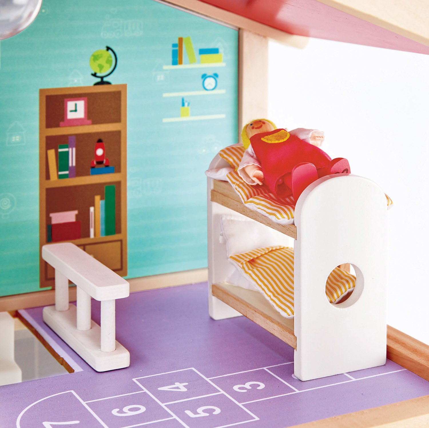 Hape: Doll Family Mansion - Wooden Doll House