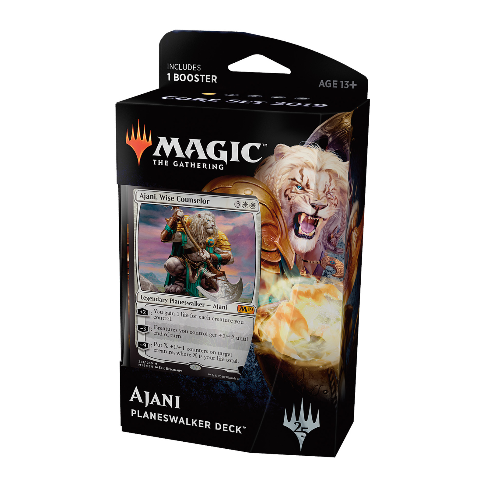 Magic The Gathering: M19 Ajani Planeswalker Deck