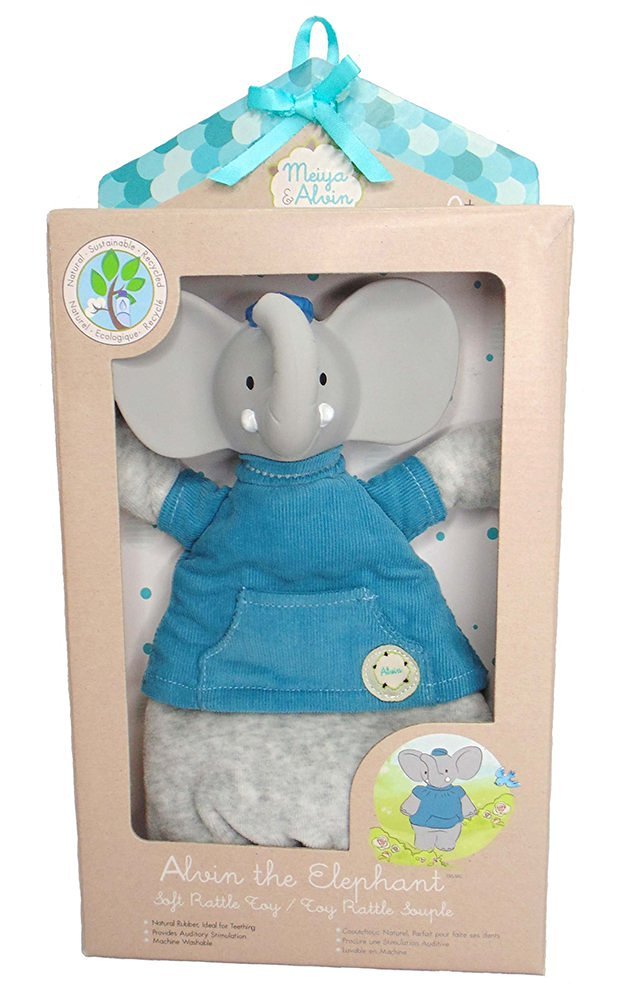 Meiya & Alvin: Alvin the Elephant - Soft Rattle image