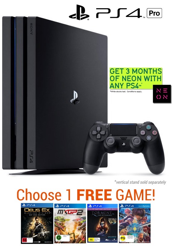 PlayStation 4 PRO 1TB Console for PS4 image