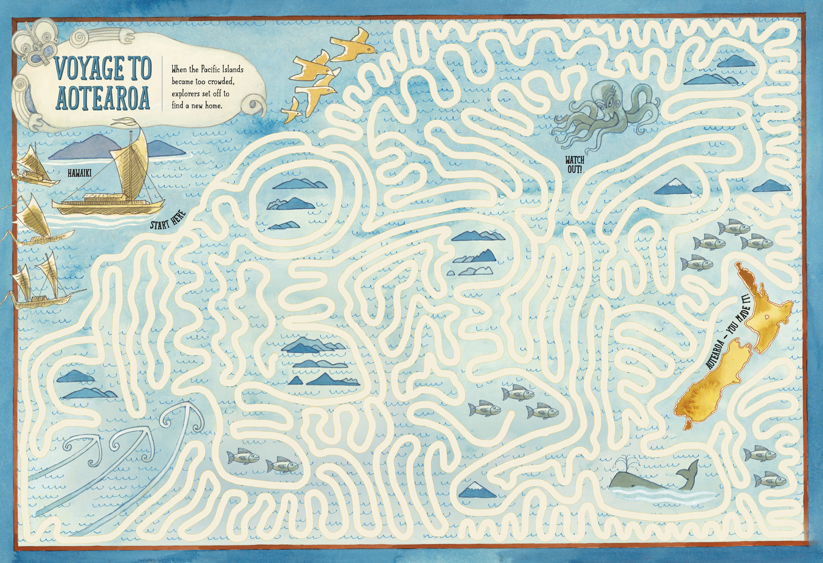 Amazing Aotearoa Activity Book by Gavin Bishop image