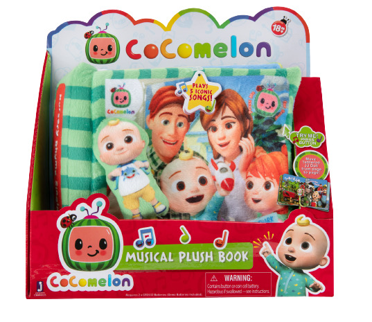 Cocomelon: Musical Plush Book image