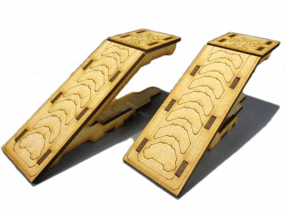 TTCombat: Tabletop Scenics - Forebearer Ramps image