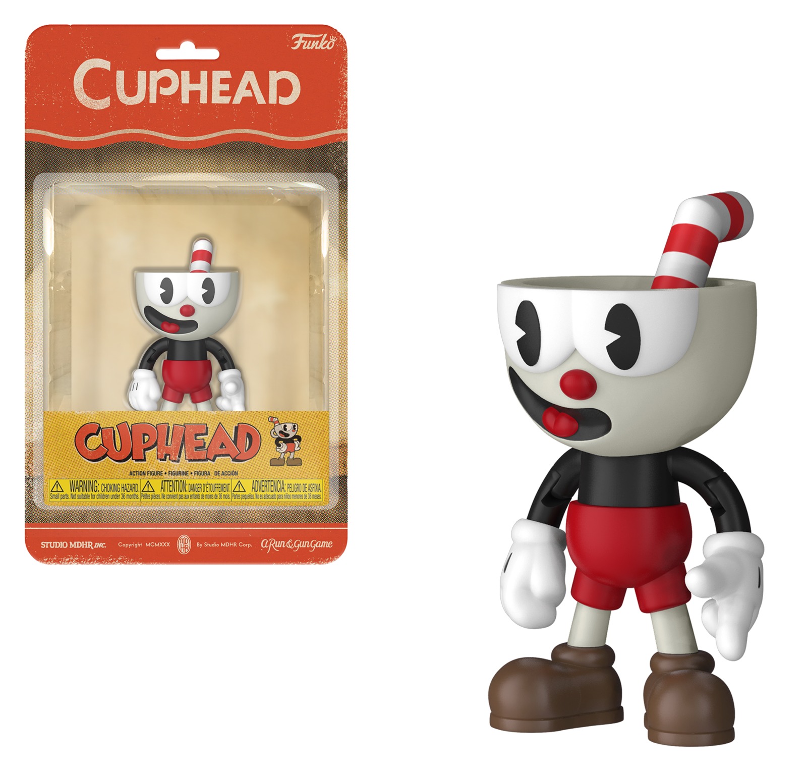 Cuphead: 3.75" Action Figure - Cuphead