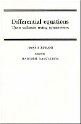 Differential Equations by Hans Stephani