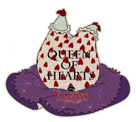 Disney Villains Travel Sticker - Queen of Hearts image