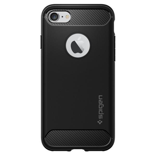 Spigen iPhone 7 Rugged Armor Case - Black image