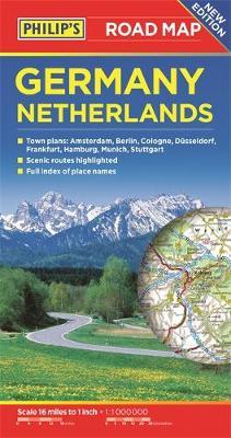 Philip's Germany and Netherlands Road Map image