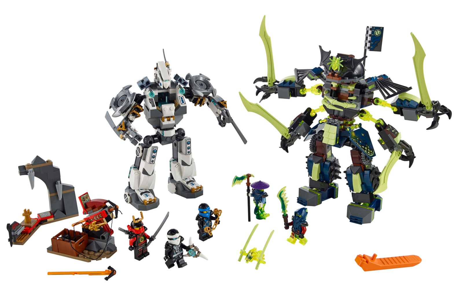 Buy LEGO Ninjago Titan Mech Battle (70737) at Mighty Ape NZ Buy LEGO Ninjago Titan Mech Battle (70737) at Mighty Ape NZ
