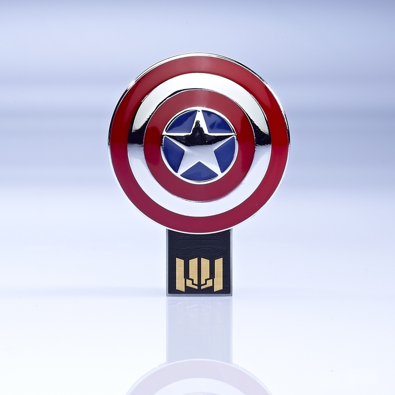 8GB Marvel Avengers Captain Americas Shield USB Flash Drive