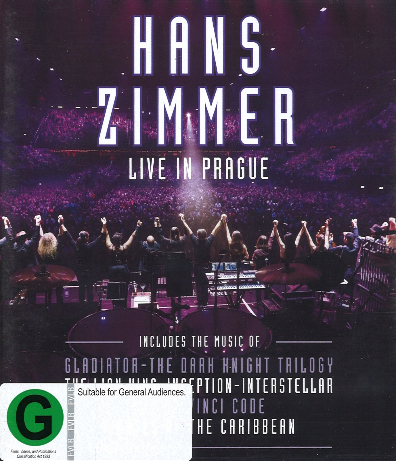 Hans Zimmer: Live in Prague on Blu-ray image