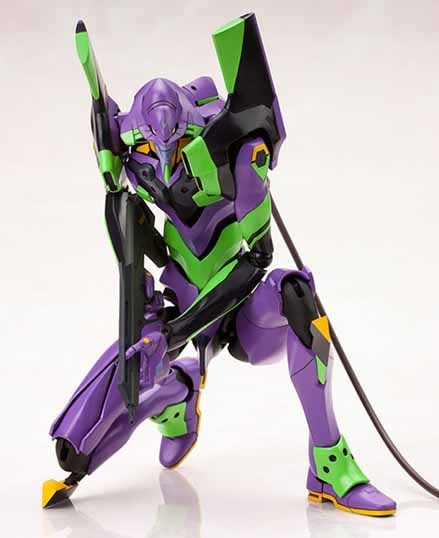 Evangelion 1/400 Scale EVA-01 Test Type Model Kit image