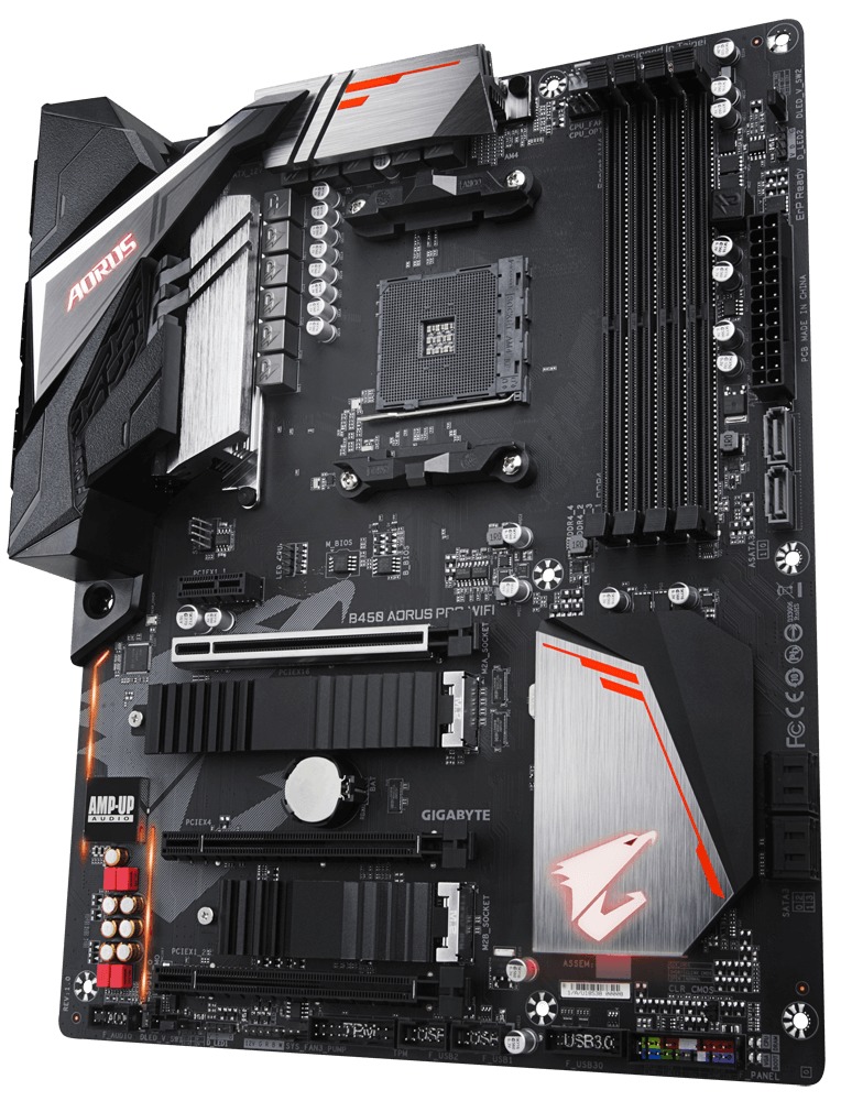 Gigabyte B450 AORUS PRO WIFI ATX Motherboard image