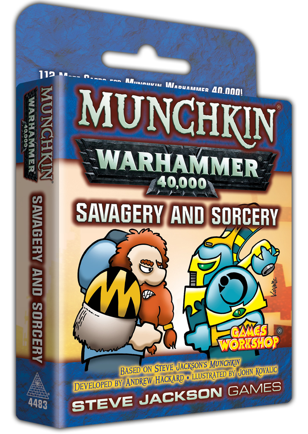 Munchkin: Warhammer 40,000 - Savagery and Sorcery (Expansion)