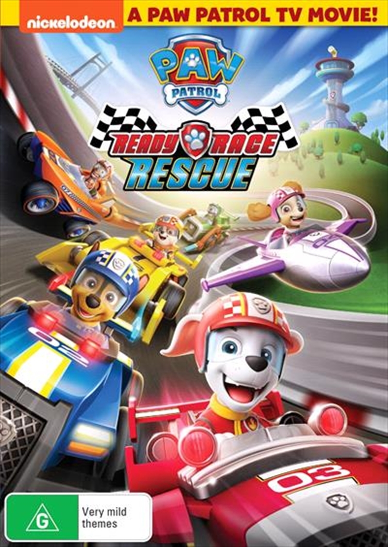 Paw Patrol: Ready, Race, Rescue on DVD image