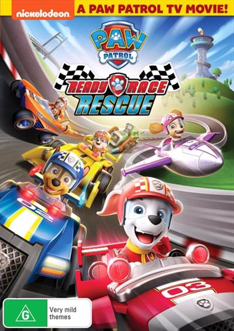 Paw Patrol: Ready, Race, Rescue on DVD