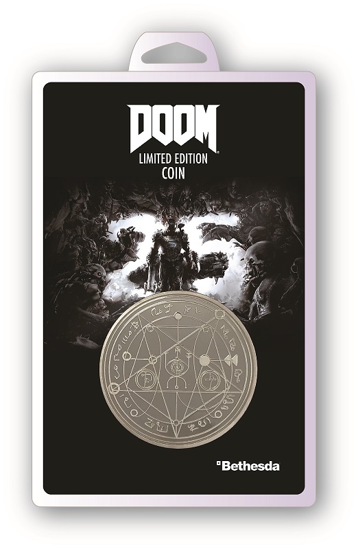 Doom: Collectable Coin - 25th Anniversary image