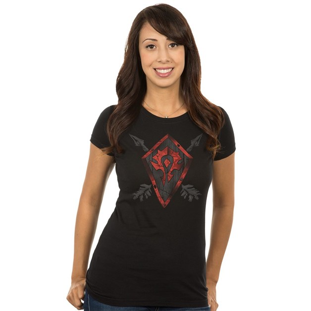 World of Warcraft Horde Coat of Arms Women’s Tee (Large)