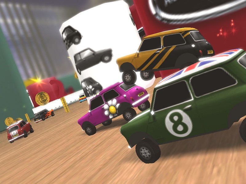 Mini Desktop Racing for Nintendo Wii image