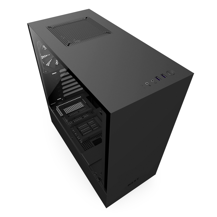 NZXT H500 - Tempered Glass Matte Black image