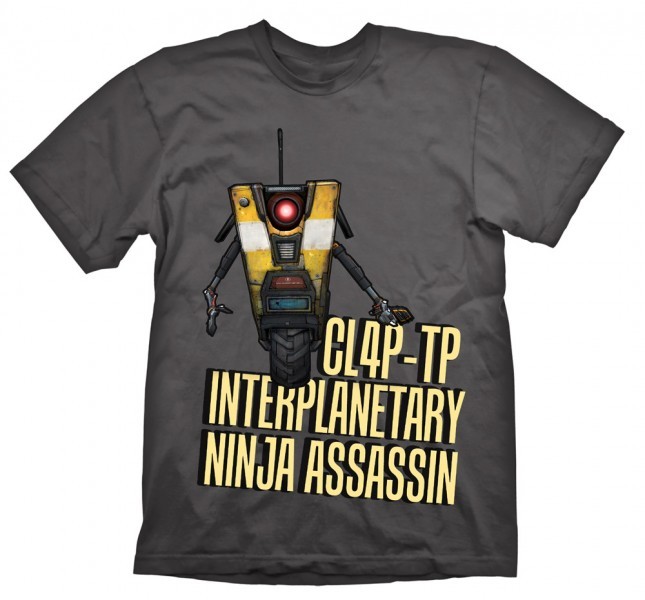 Borderlands ClapTrap Assassin T-Shirt (Small)