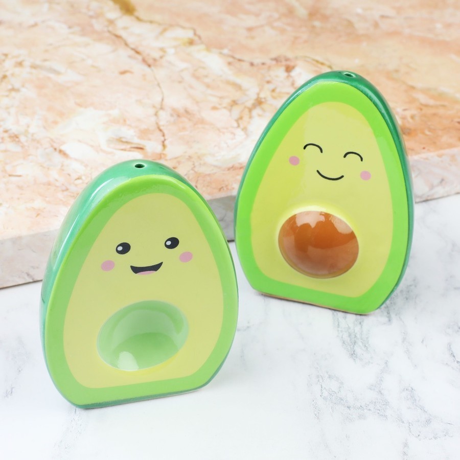 Happy Avocado Salt & Pepper Set image