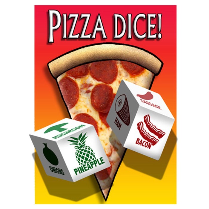 Pizza Dice Board Game at Mighty Ape NZ