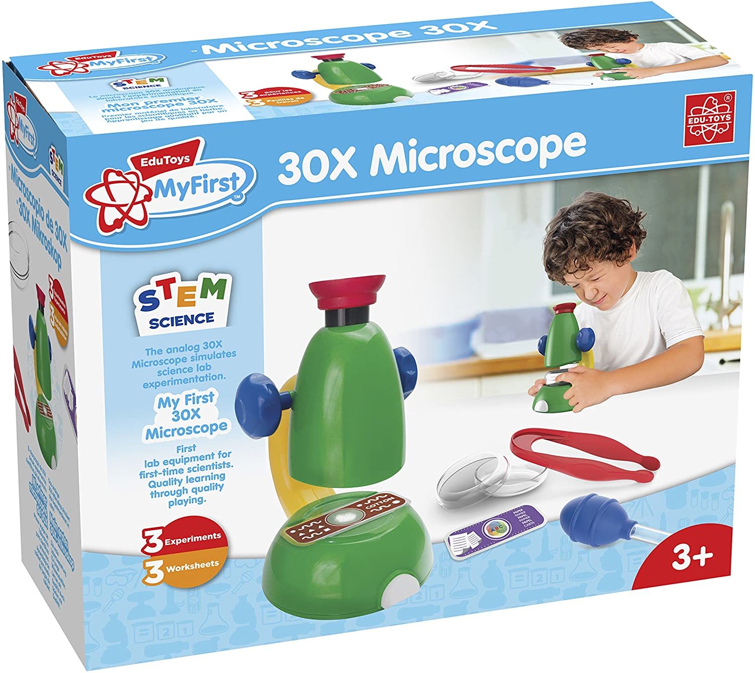 Buy EduToys My First 30x Microscope at Mighty Ape NZ