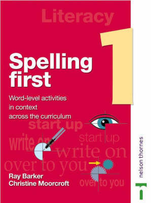 Spelling First: Level 1: Student's Book by Ray Barker image