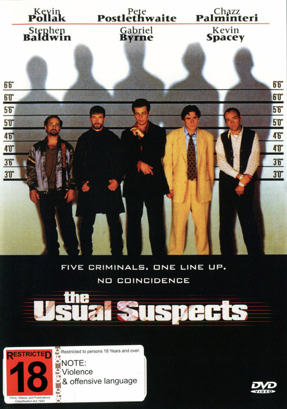 The Usual Suspects on DVD