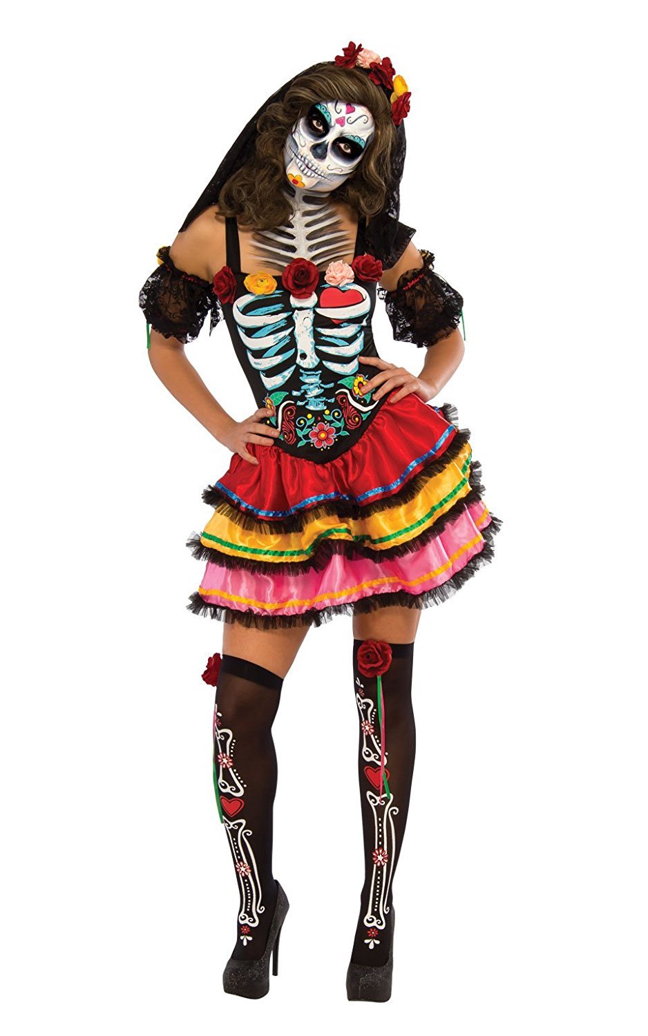 Day of the Dead Senorita Costume (Medium)